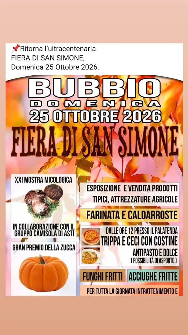 Locandina: Fiera di San Simone