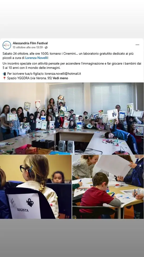 Locandina: Cinemini - Alessandria Film Festival