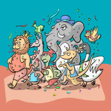 Locandina: IL CARNEVALE DEGLI ANIMALI
