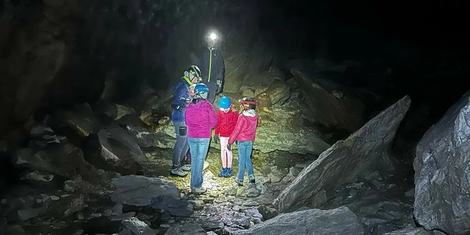 Locandina: La Grotta di Rio Martino prima del letargo dei pipistrelli