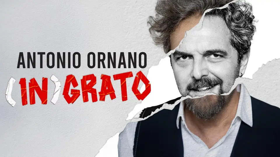 Locandina: Antonio Ornano – “(IN)GRATO” – Torino – 7 novembre 2026