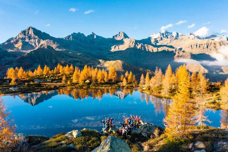 Locandina: Tramonto ai Laghi di Bellagarda