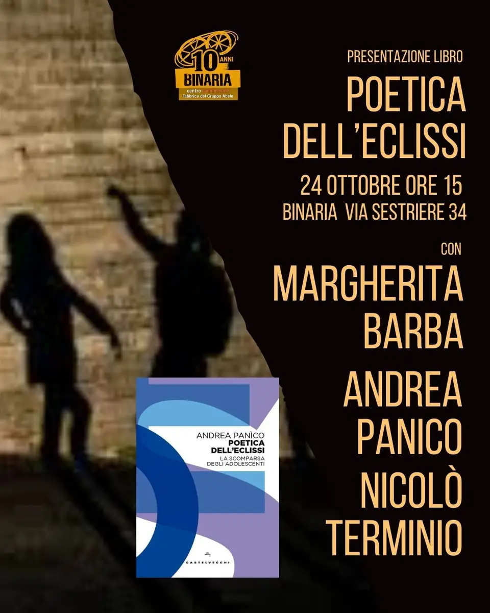 Locandina: Poetica dell’eclissi. La scomparsa degli adolescenti