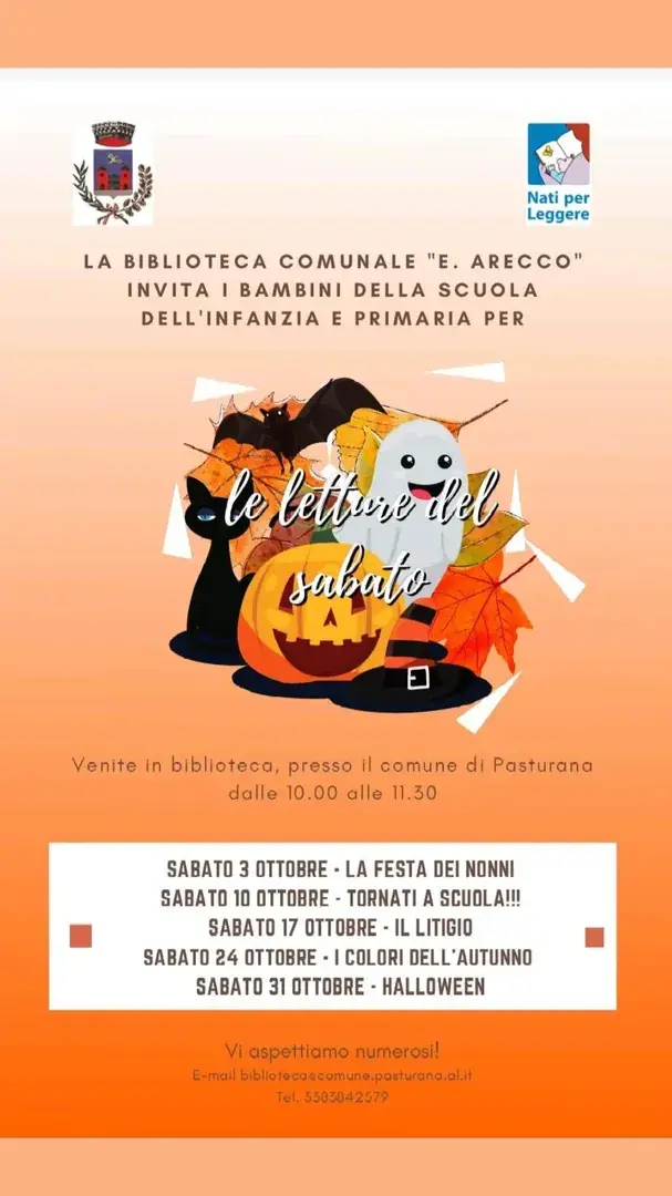 Locandina: Le Letture del Sabato - I Colori dell'Autunno