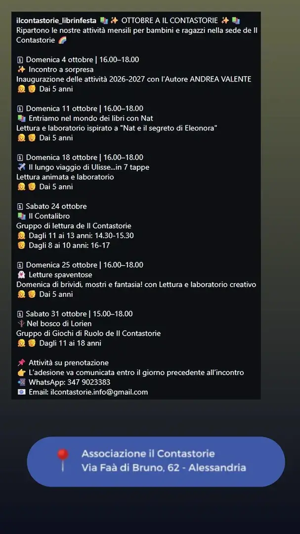 Locandina: Nel bosco di Lorien - Gruppo di Giochi di Ruolo - Associazione il Contastorie
