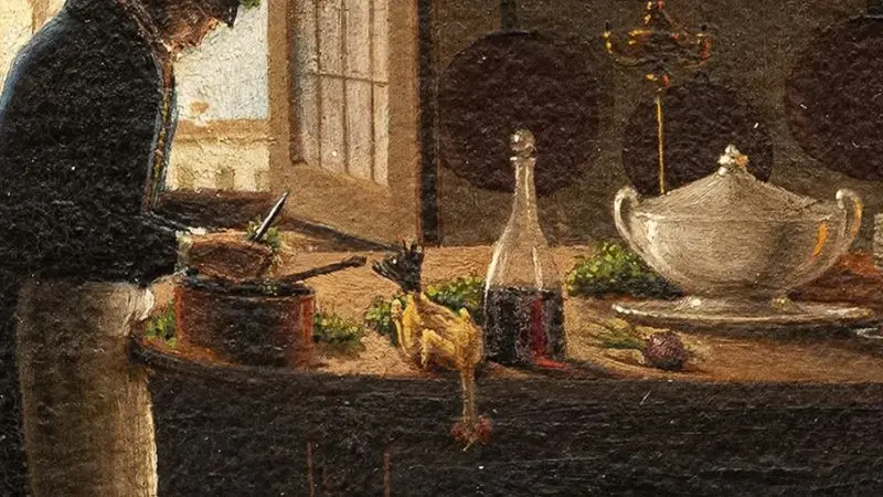 Locandina: A Tavola! Cucina, cibo e gusto nell'Italia del Risorgimento