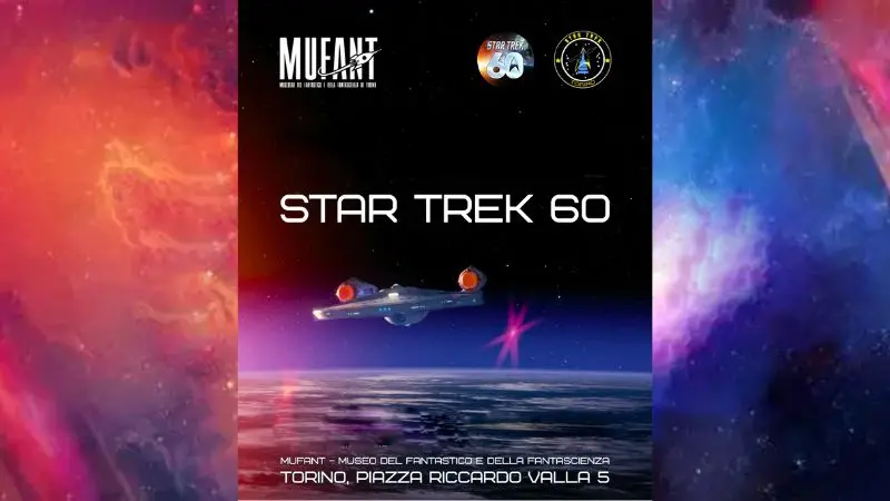 Locandina: Star Trek 60: al MUFANT una mostra celebra la serie classica
