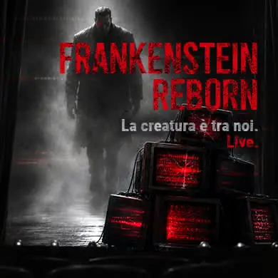 Locandina: FRANKENSTEIN REBORN: LA CREATURA È TRA NOI. LIVE