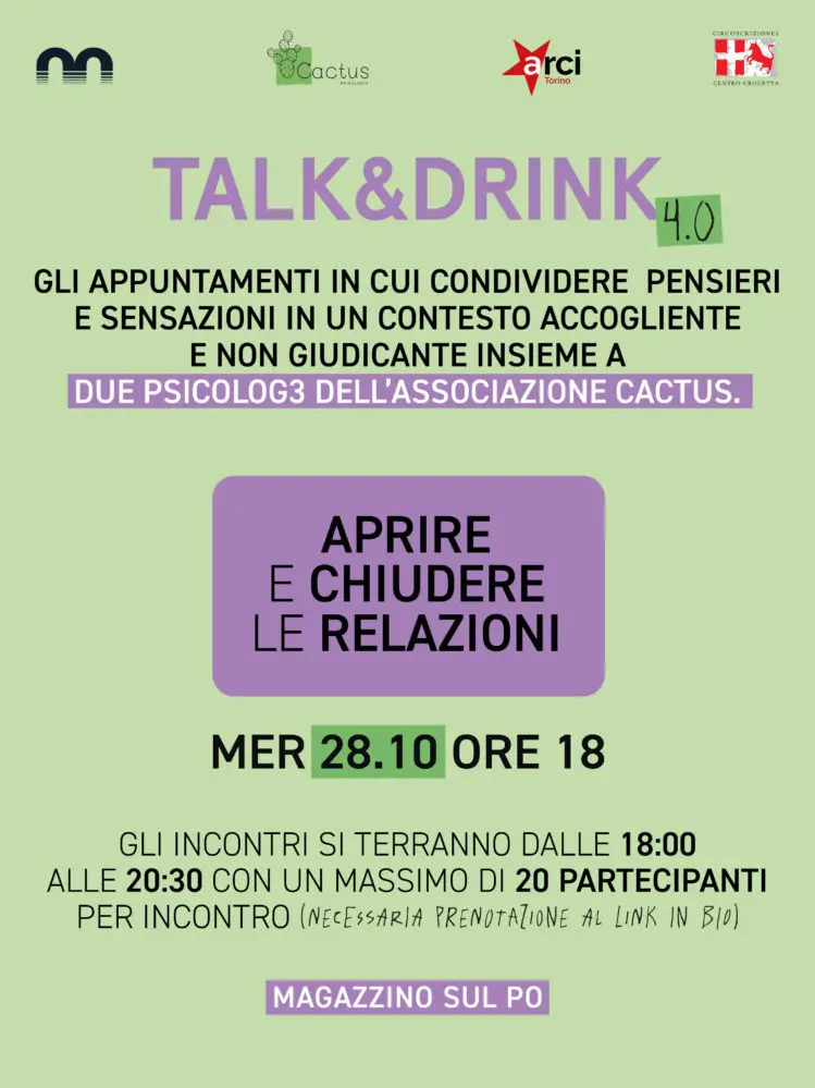 Locandina: Talk & Drink 4.0