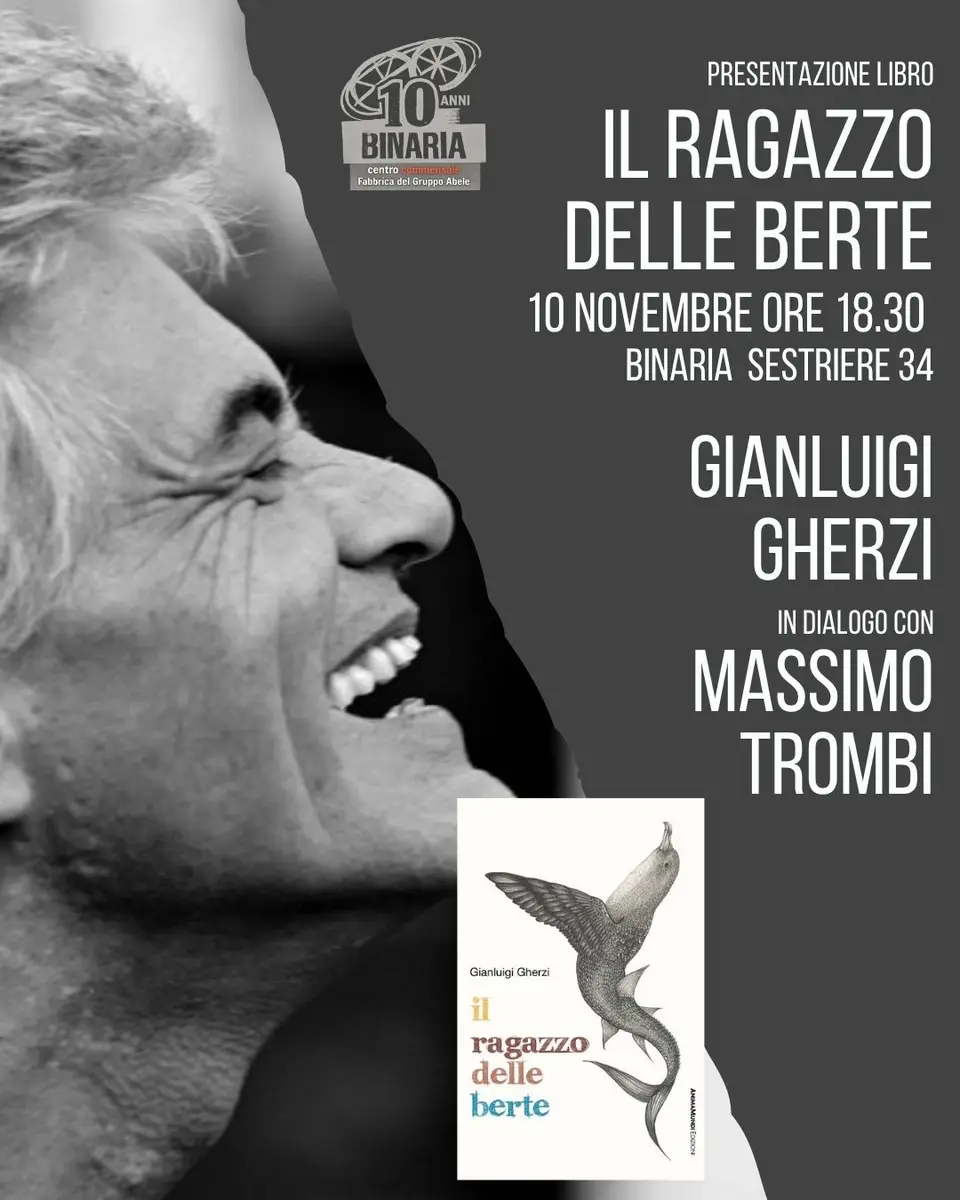 Locandina: Gianluigi Gherzi a Binaria!