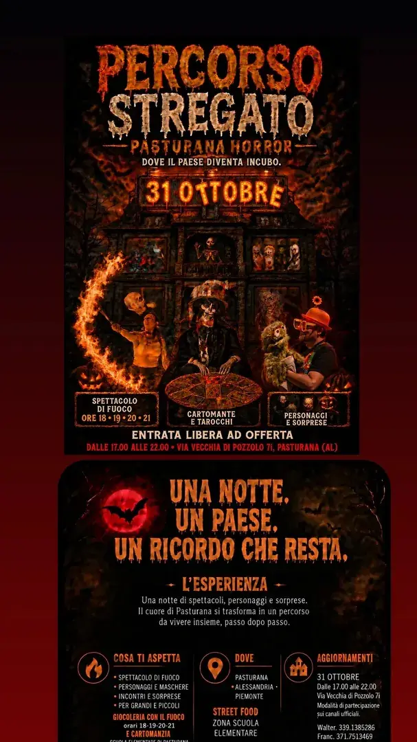Locandina: Percorso Stregato - Pasturana Horror