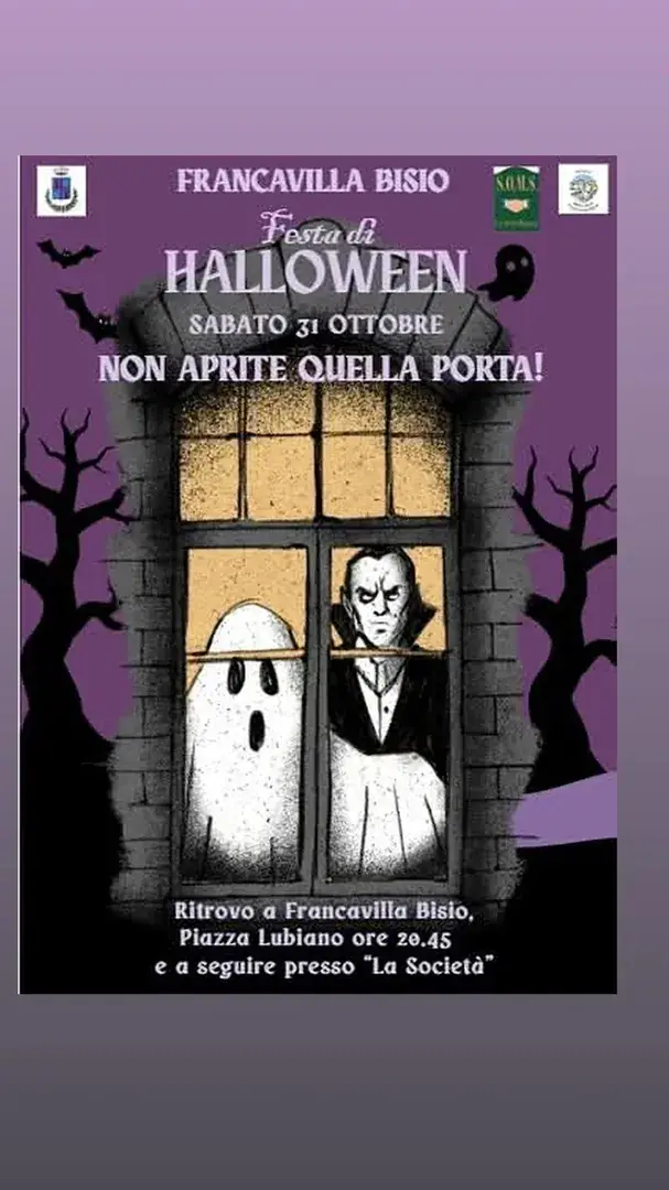 Locandina: Festa di Halloween - Non Aprite Quella Porta!